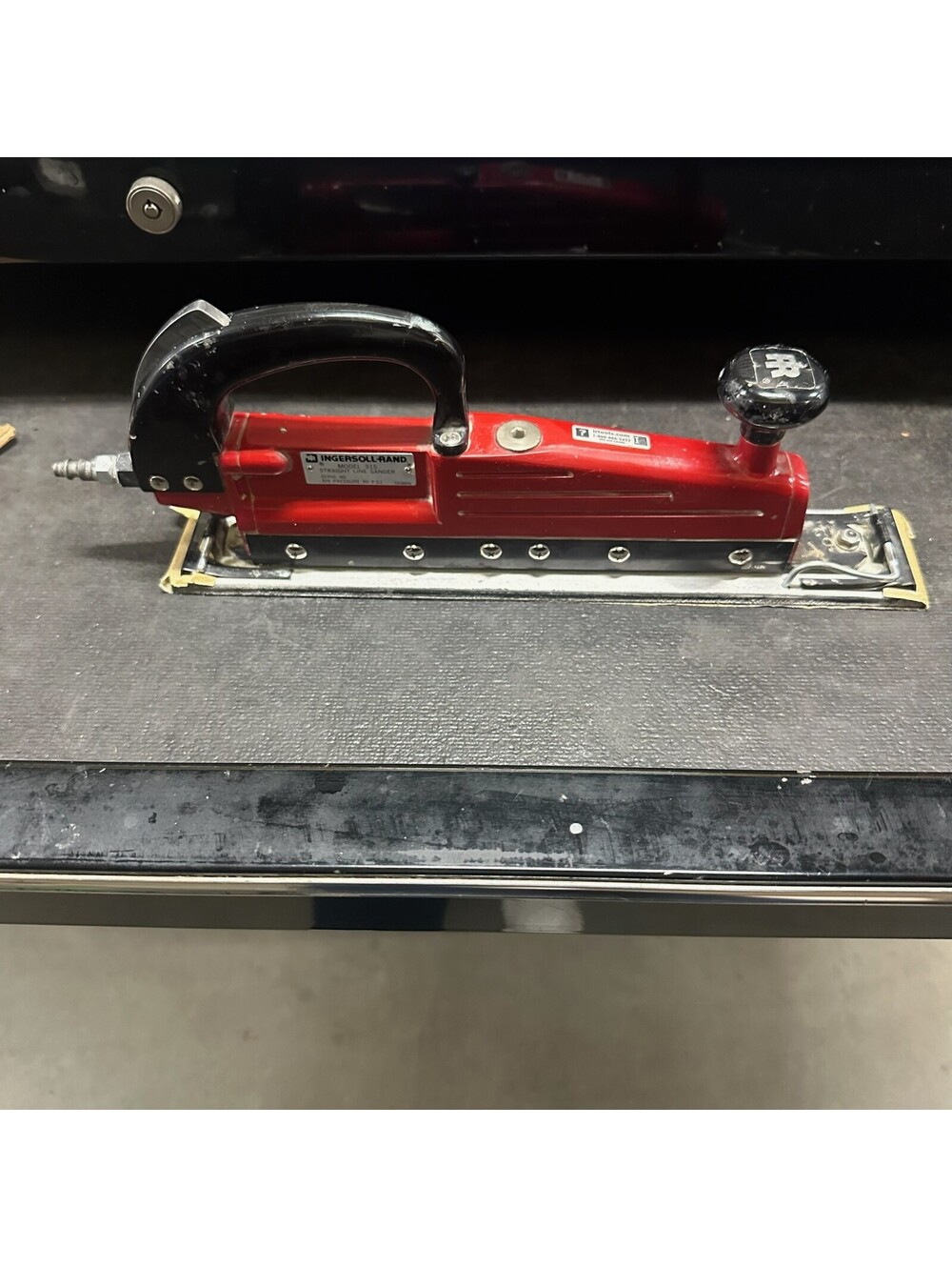 Ingersoll Rand 315 Straight Line Air Sander Pneumatic Tool Red